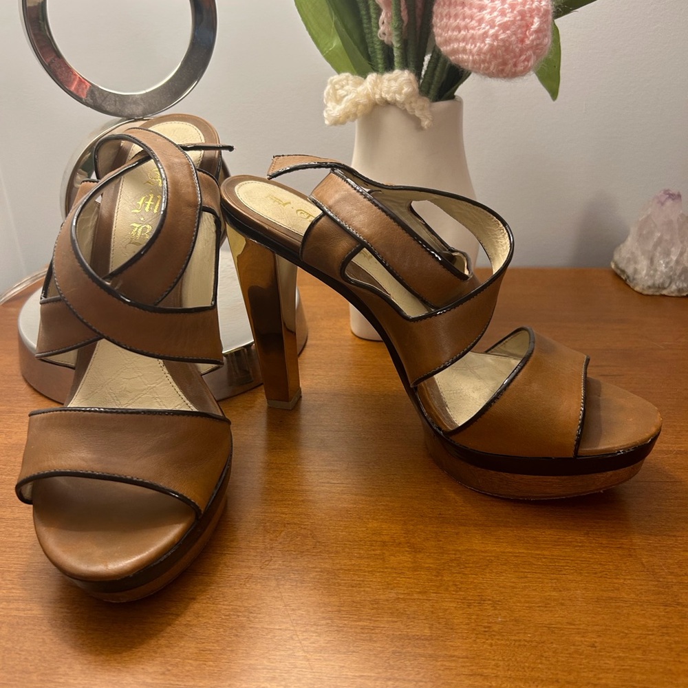 LAMB strappy heels